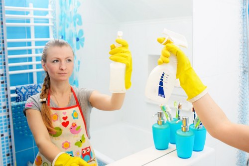 Office cleaning services for a Paddington workplace reception area