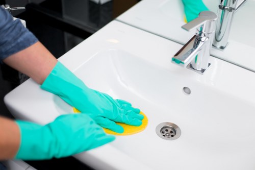 Bathroom cleaning for a new home in Paddington