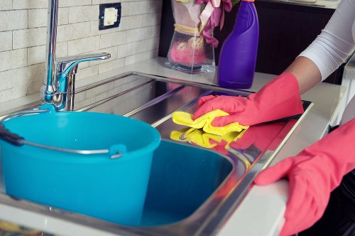 After construction cleaning in a Paddington commercial property