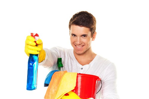 Local cleaning team carrying out a one-off deep clean in a Paddington property