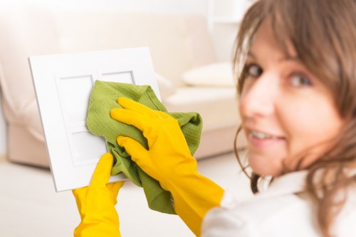 Local cleaning team handling a Paddington business property with access considerations